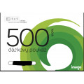 Dárkový e-poukaz 500 Kč