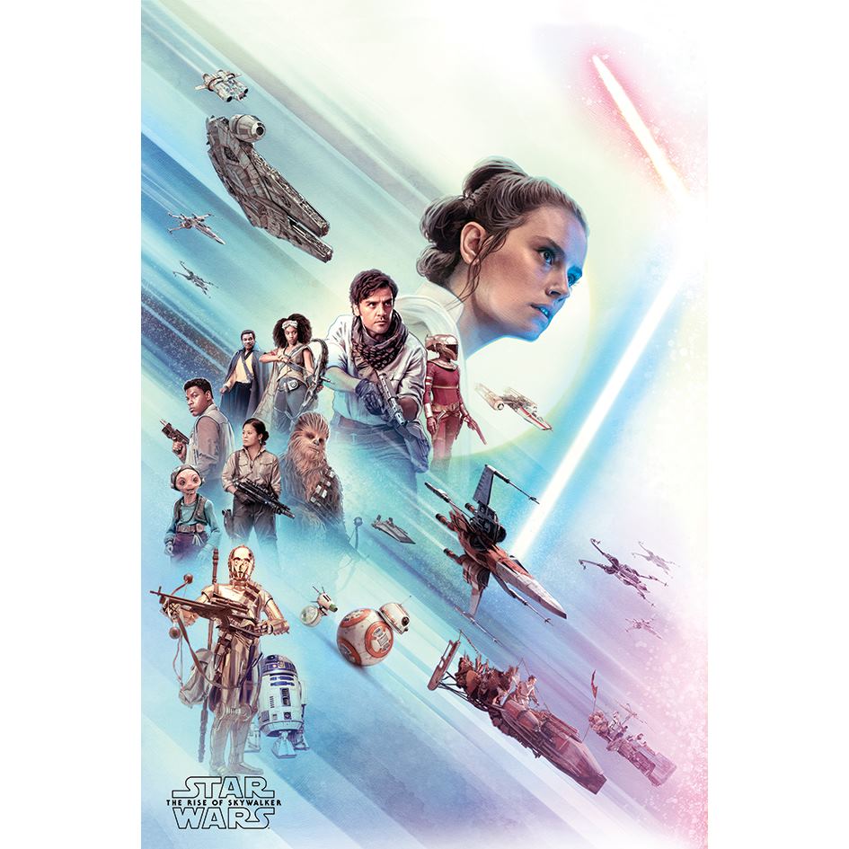 Plakát Star Wars: Rise of Skywalker - Rey